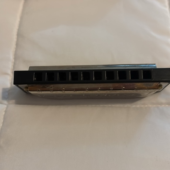 Vintage Hohner Pocket Pal Harp 10 Hole Harmonica In Box - Picture 4 of 6